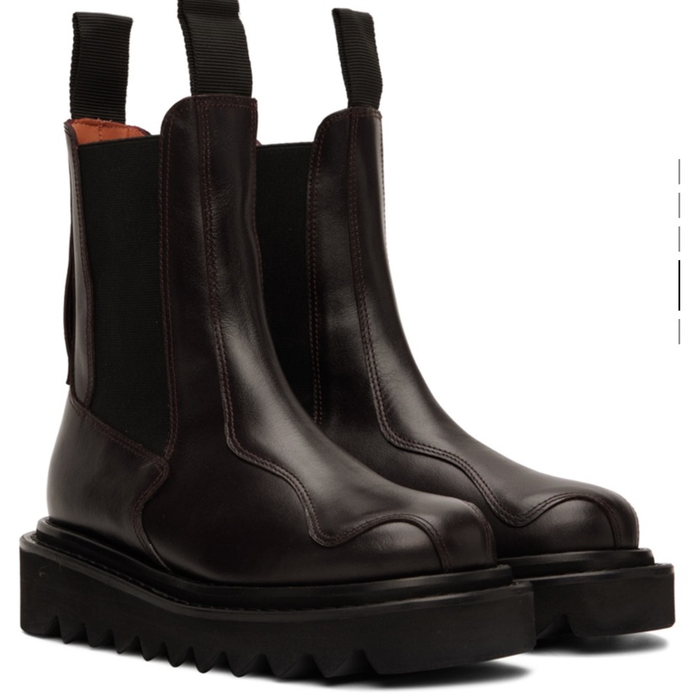Toga Pulla Dark Brown Boots
